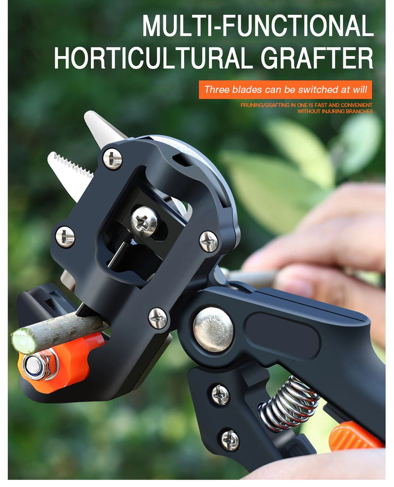 Multi-Functional Horticultural Grafter. Garden Tool for Cutting Branches